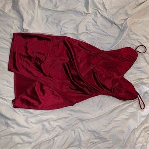 Asymmetrical Windsor Dress.